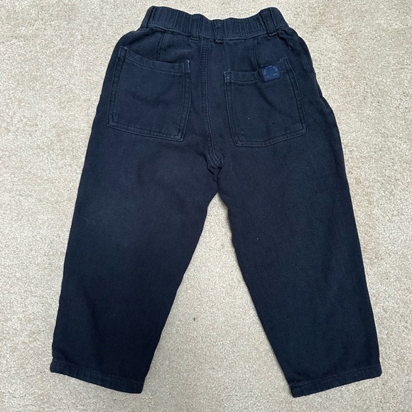 ZARA Kids 2-3yr Navy Blue wide leg pant - Picture 4 of 5